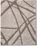 Closeout! Orian Illusions Branches Gray 5'3" x 7'6" Area Rug