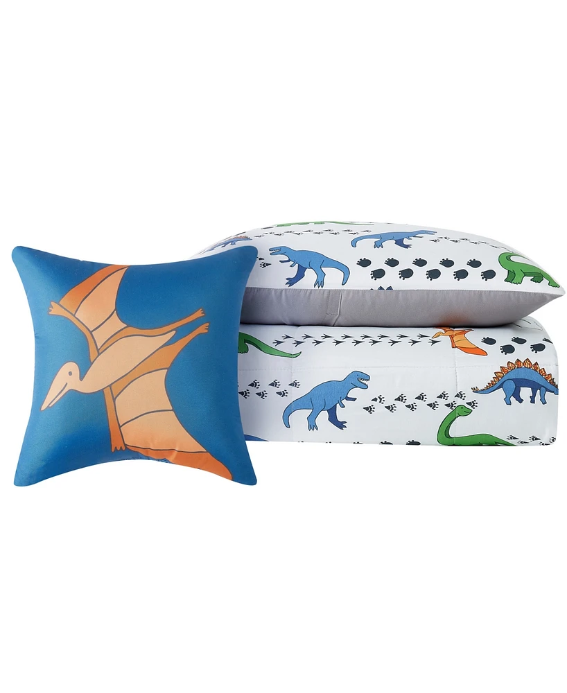 My World Kids Dino Tracks 2-Pc. Comforter Set, Twin