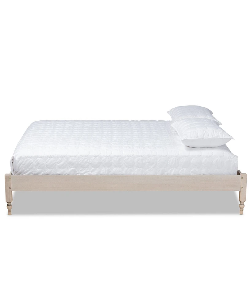 Furniture Laure French Bohemian Full Size Bed Frame