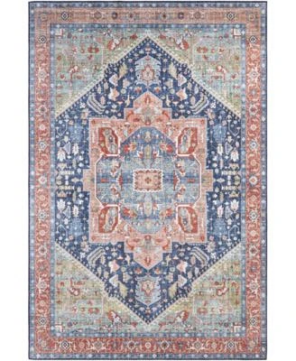 Livabliss Iris Irs 2312 Navy Area Rug Collection