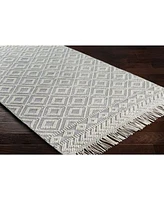 Closeout Livabliss Farmhouse Tassels Fts 2303 Gray Rug