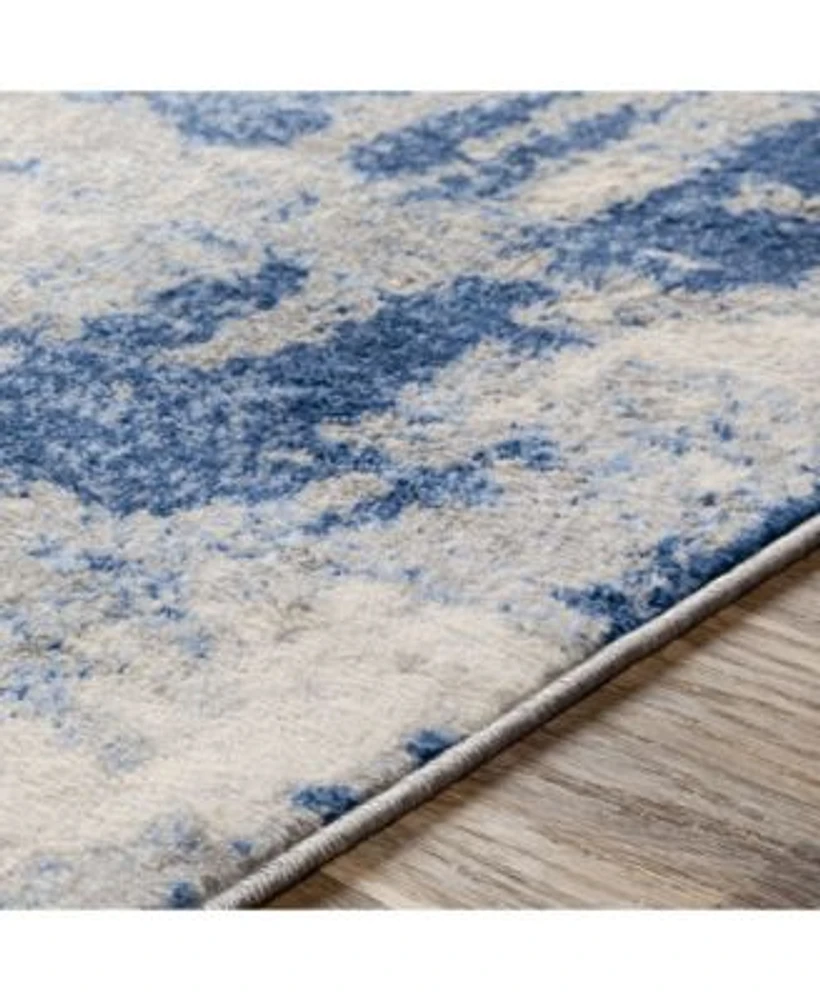 Livabliss Rugs Monaco Moc 2324 Navy Area Rug