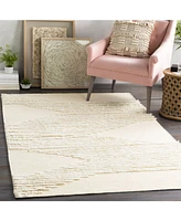 Livabliss Apache Apa-2301 Cream 6' x 9' Area Rug