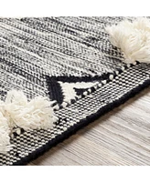Closeout! Livabliss Apache Apa-2302 Black 2' x 3' Area Rug