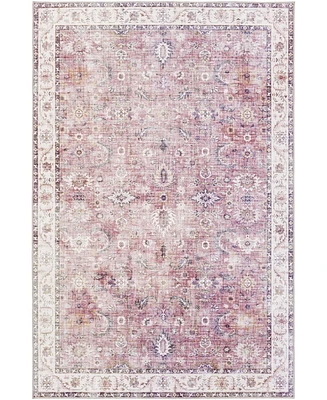 Livabliss Iris Irs-2305 Burgundy 5' x 7'6" Area Rug