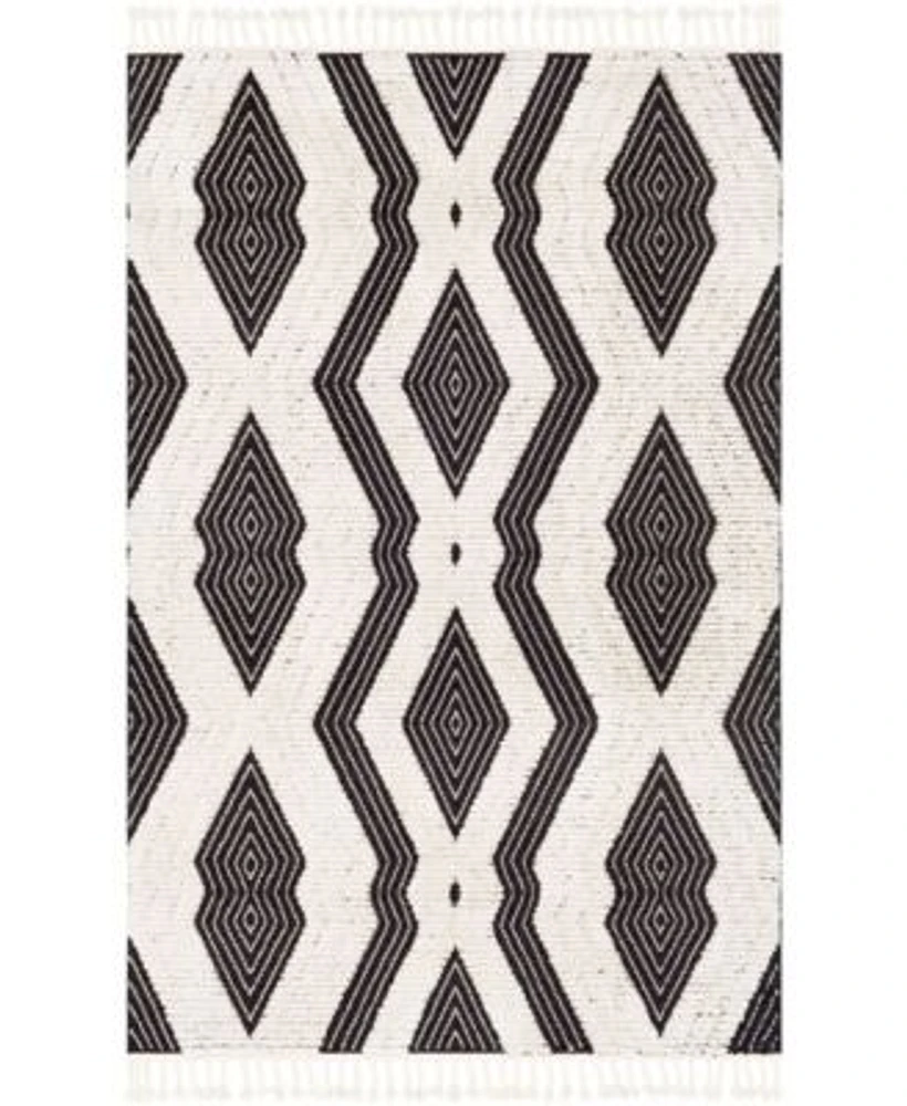 Livabliss Azilal Azi 2300 Black Area Rug