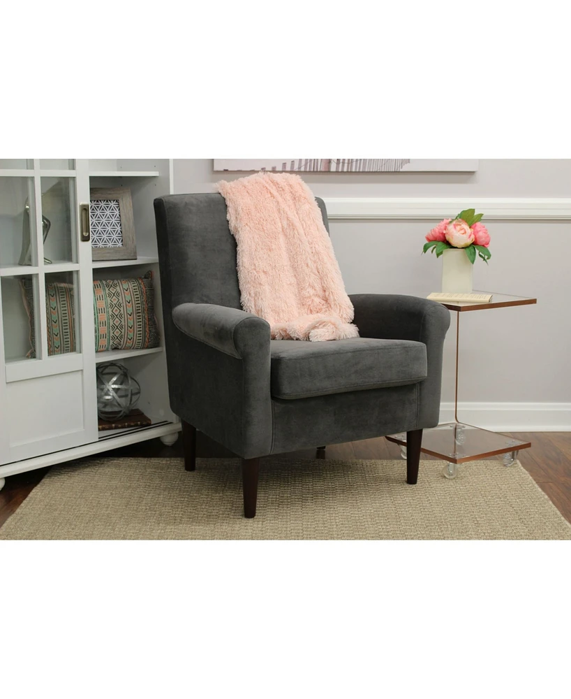 Foxhill Trading Ellis Rolled Armed Lounge Chair