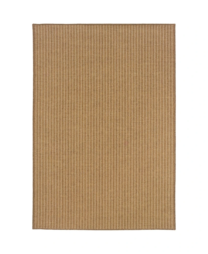 Oriental Weavers Karavia 550X3 Tan 7'10" x 10'10" Outdoor Area Rug