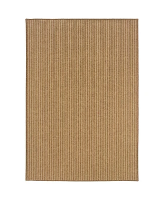 Oriental Weavers Karavia 550X3 Tan 7'10" x 10'10" Outdoor Area Rug