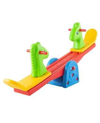 Hey Play Seesaw - Teeter Totter Backyard or Playroom Equipment
