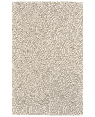 Feizy Enzo R8738 Ivory 3'6" x 5'6" Area Rug