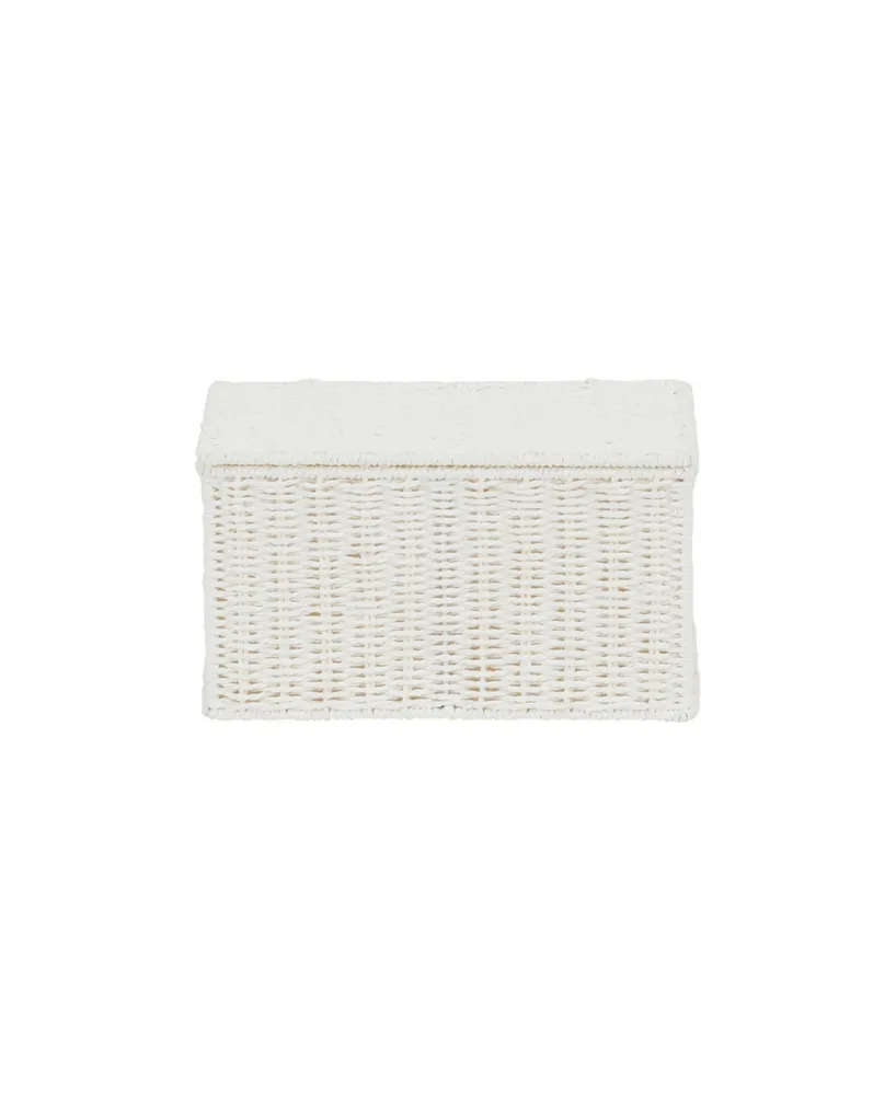 Wicker Basket with Lid