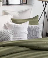 Dkny Textured Stripe Decorative Pillow, 20" x 20"