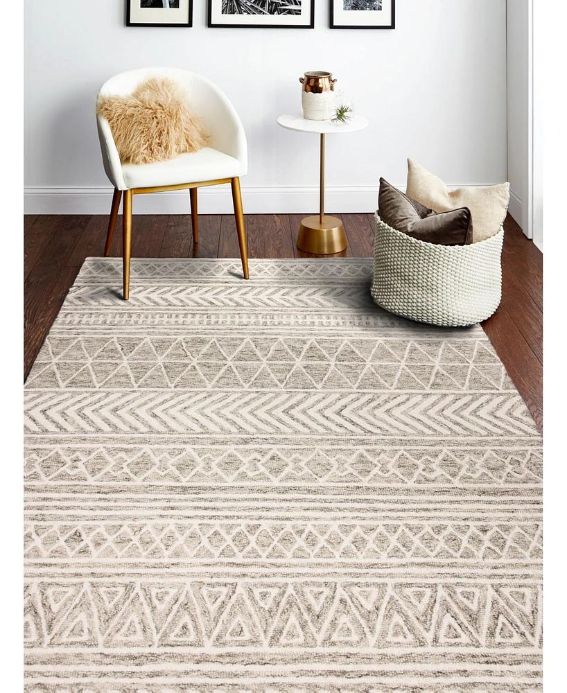 Bashian Taron Val-08 Beige 5' x 7'6" Area Rug