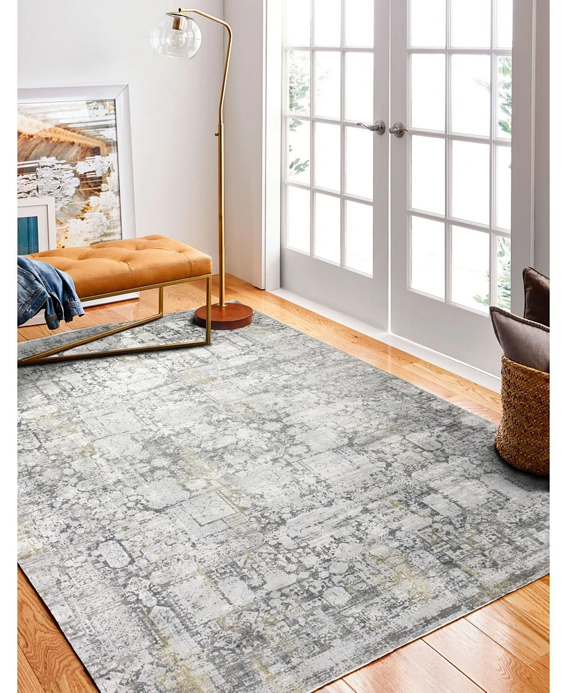 Bashian Charm Cha- Gray 5' x 8' Area Rug