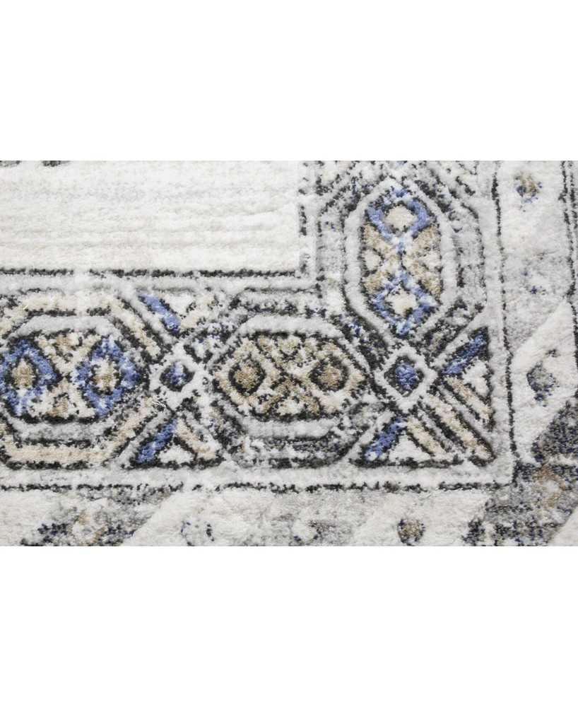 Closeout! Bashian Mesa Mes-03 Ivory 3'6" x 5'6" Area Rug