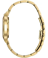 Bulova Women's Rubiyat Diamond (1 ct. t.w.) Gold-Tone Stainless Steel Bracelet Watch 35mm