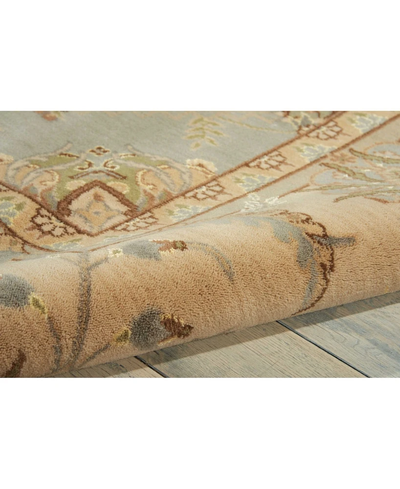 Nourison Home Persian Empire PE22 Aqua 2'3" x 8' Runner Rug