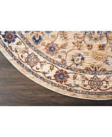 Closeout! Nourison Home Lagos LAG02 Brick 5'3" x 7'6" Area Rug