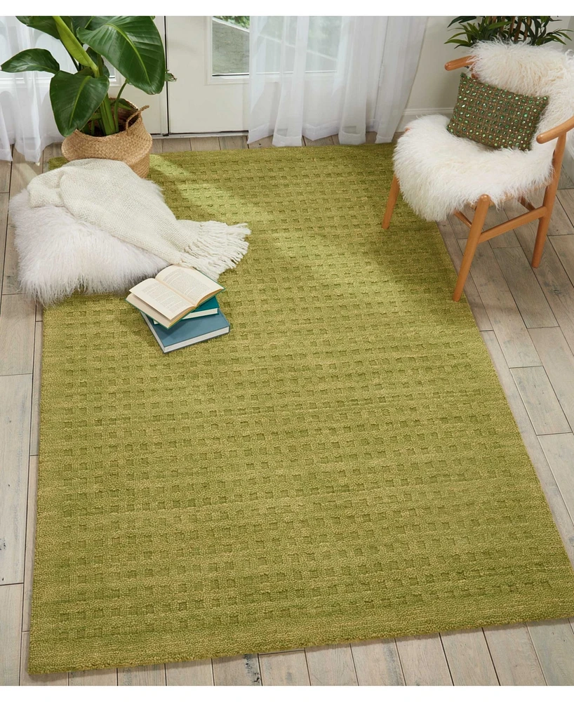 Nourison Home Marana MNN01 Green 6'6" x 9'6" Area Rug