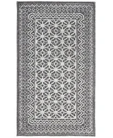 Nourison Home Palermo Pmr02 Charcoal Rug