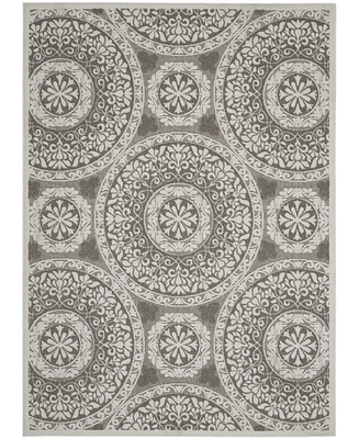 Nourison Home Key Largo KLG03 Taupe 4' x 6' Outdoor Area Rug