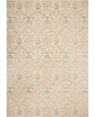 Nourison Home Luminance LUM07 Cream 3'5" x 5'5" Area Rug