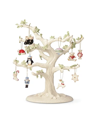 Lenox Christmas Memories 10 Piece Ornament & Tree Set