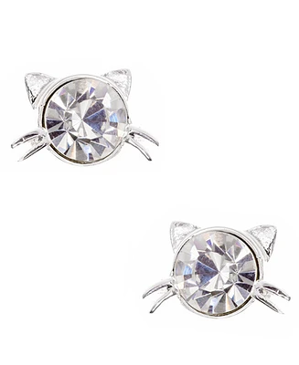 Pet Friends Jewelry Cat Stone Stud Earring
