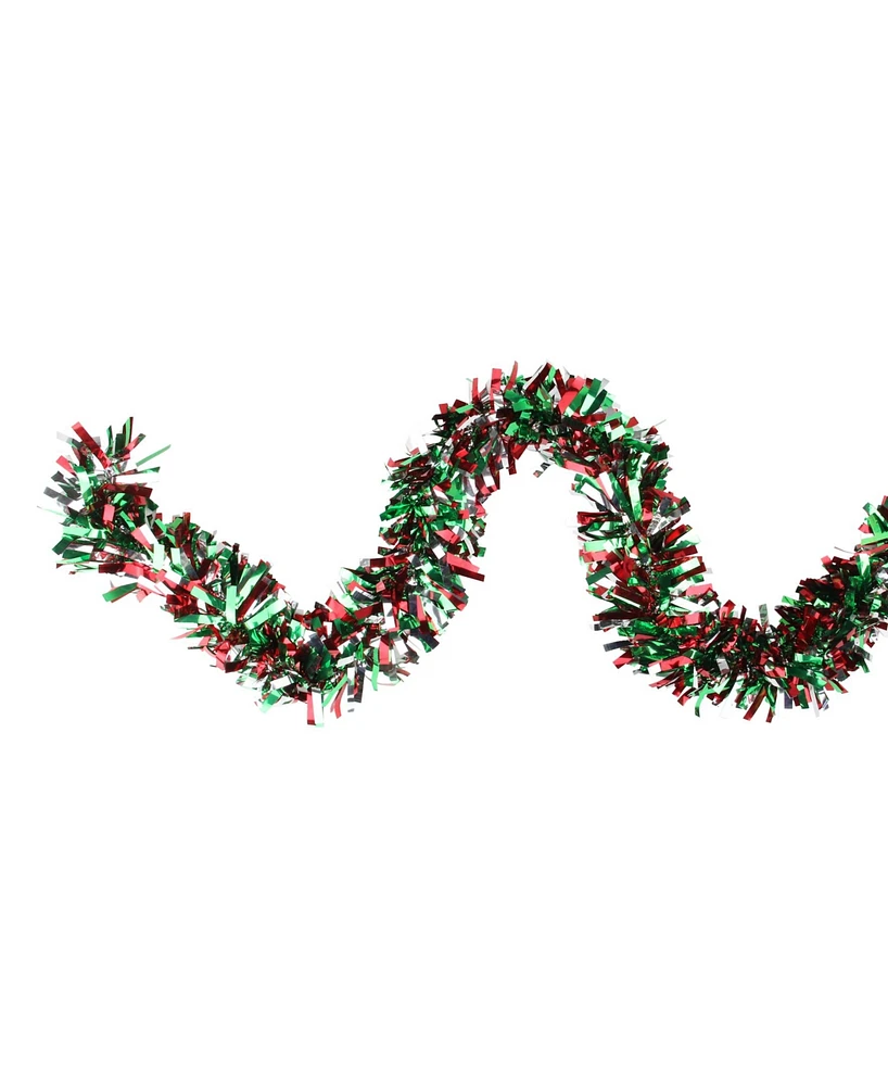 Northlight Unlit Snowblush Wide Cut Artificial Christmas Garland
