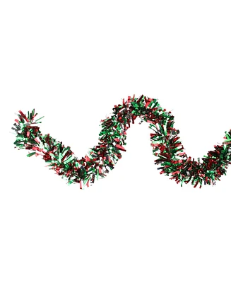 Northlight Unlit Snowblush Wide Cut Artificial Christmas Garland