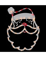 Northlight Lighted Santa Claus Christmas Window Silhouette