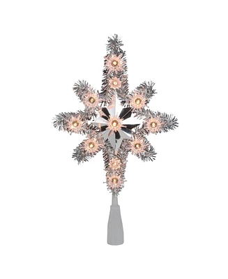 Northlight Lighted Tinsel Star Of Bethlehem Christmas Tree Topper