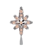 Northlight Lighted Tinsel Star Of Bethlehem Christmas Tree Topper