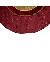 Northlight Scalloped Sequined Christmas Tree Skirt