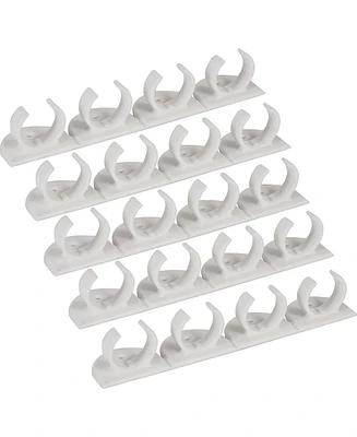 Spice Rack 36 Spice Gripper- Spice Racks Strips Cabinet Door - Use Spice Clips for Spice Organizer - Stick or Screw Spice Storage Spice Clips