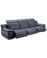 Daisley 3-Pc. Leather Sofa with Power Recliners