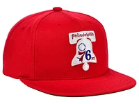 Mitchell & Ness Philadelphia 76ers Hwc Basic Classic Snapback Cap
