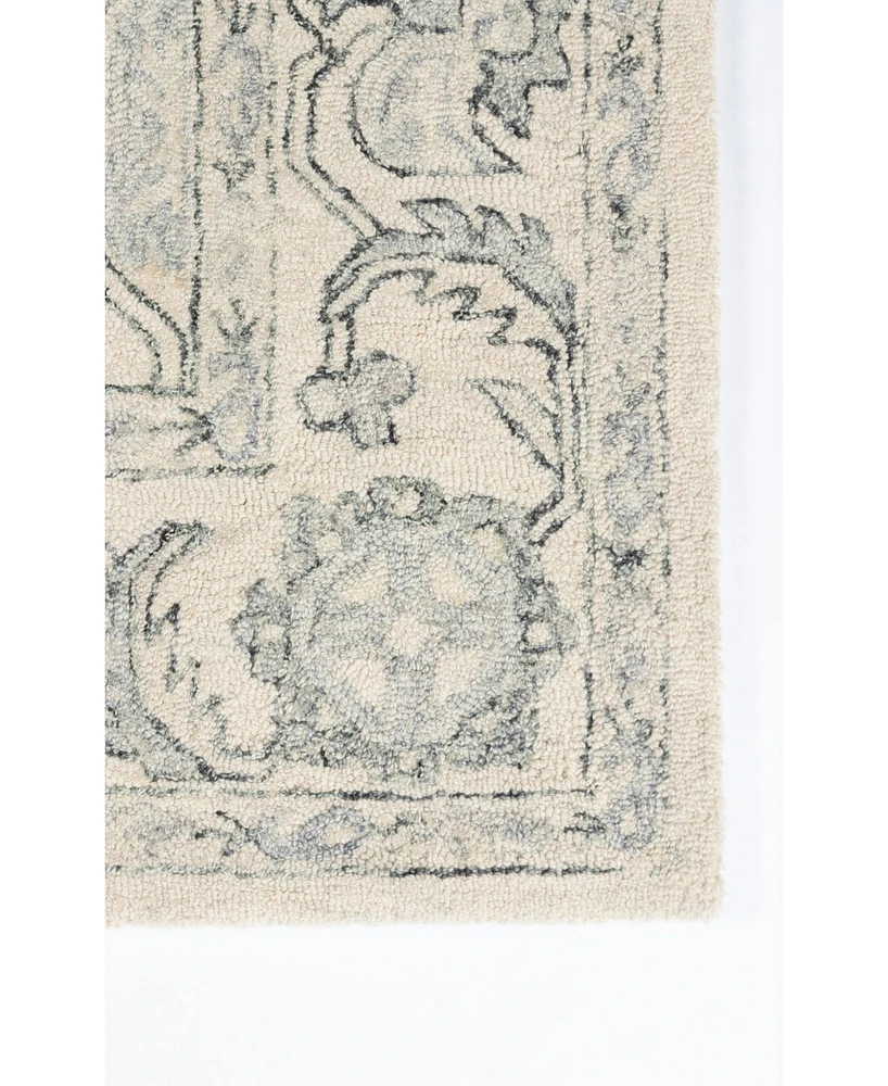 Momeni Tangier TAN37 Ivory 3'6" x 5'6" Area Rug