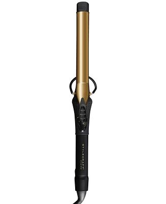 StyleCraft Professional 24K Gold Hair Style Stix Long Spring Curling Iron 1" Inch