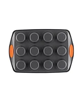 Rachael Ray Yum-o! Bakeware Oven Lovin Nonstick 4-Pc. Muffin and Cupcake Making Set
