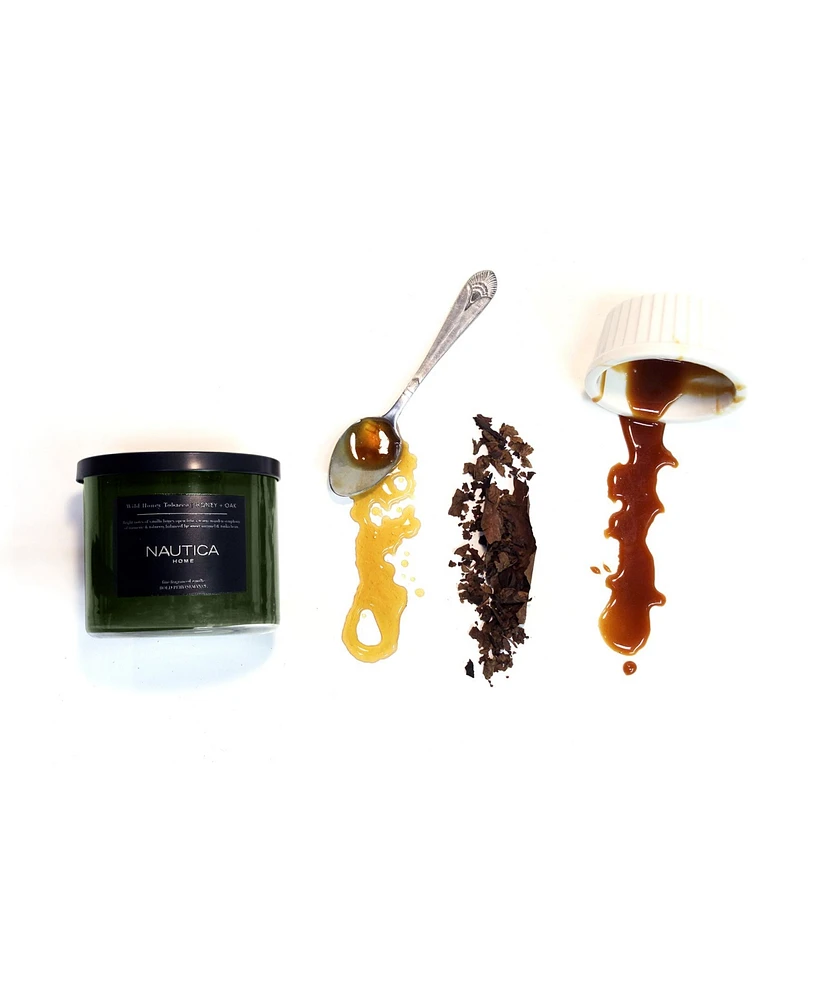 Nautica Wild Honey Tobacco Candle, 14.5 oz