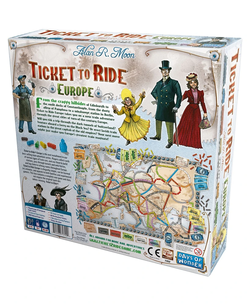 Ticket to Ride Europe