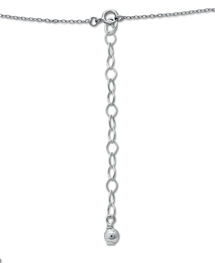 Giani Bernini Created Ruby and Cubic Zirconia Halo Pendant