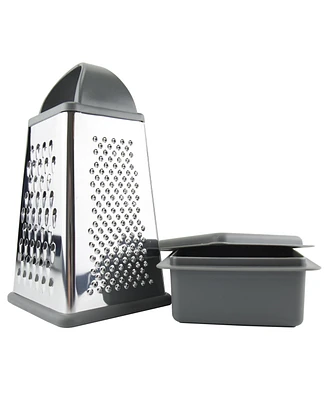 Tovolo Elements Box Grater with Storage