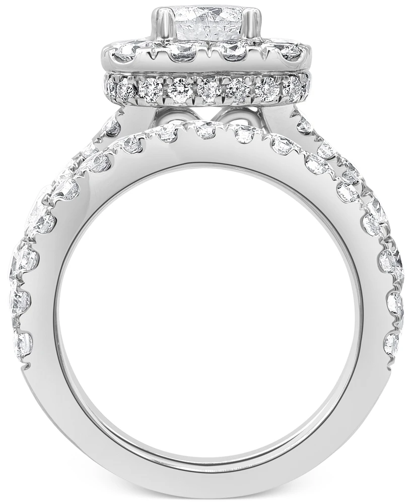 Diamond Bridal Set (4 ct. t.w.) in 14k White, Yellow or Rose Gold