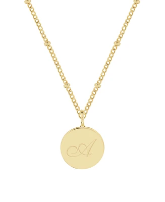 Lizzie Initial Pendant