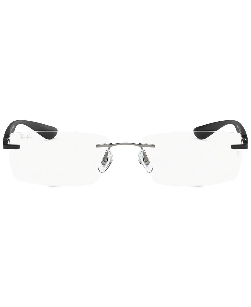 Ray-Ban RX8724 Unisex Rectangle Eyeglasses