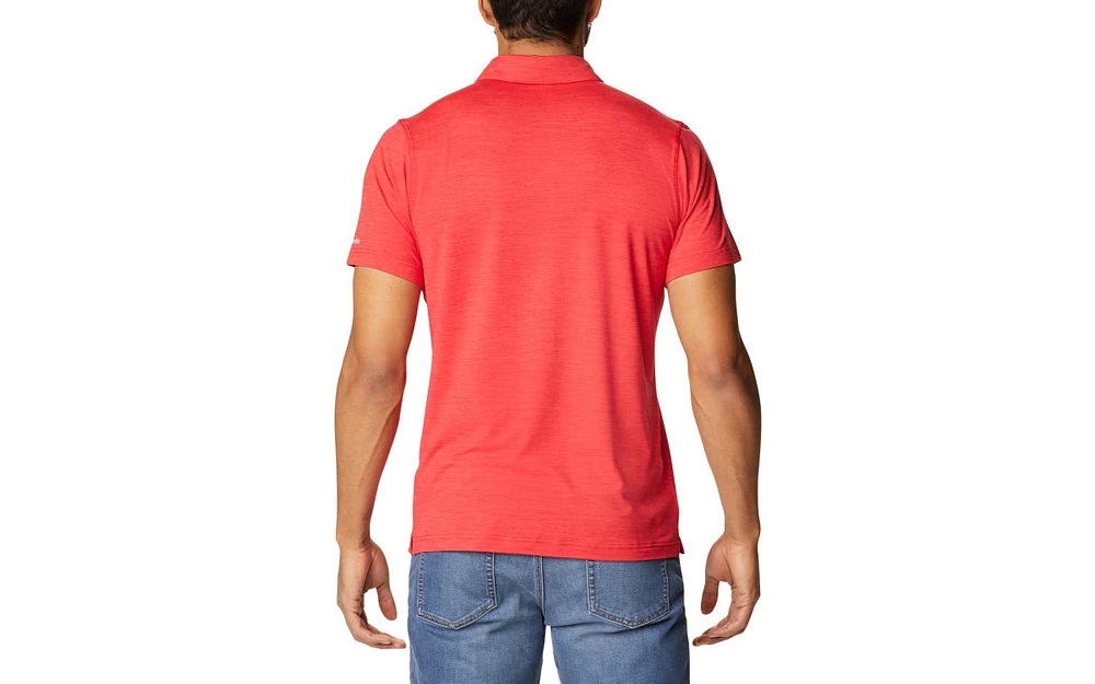 Columbia Ohio State Buckeyes Men's Tech Trail Polo