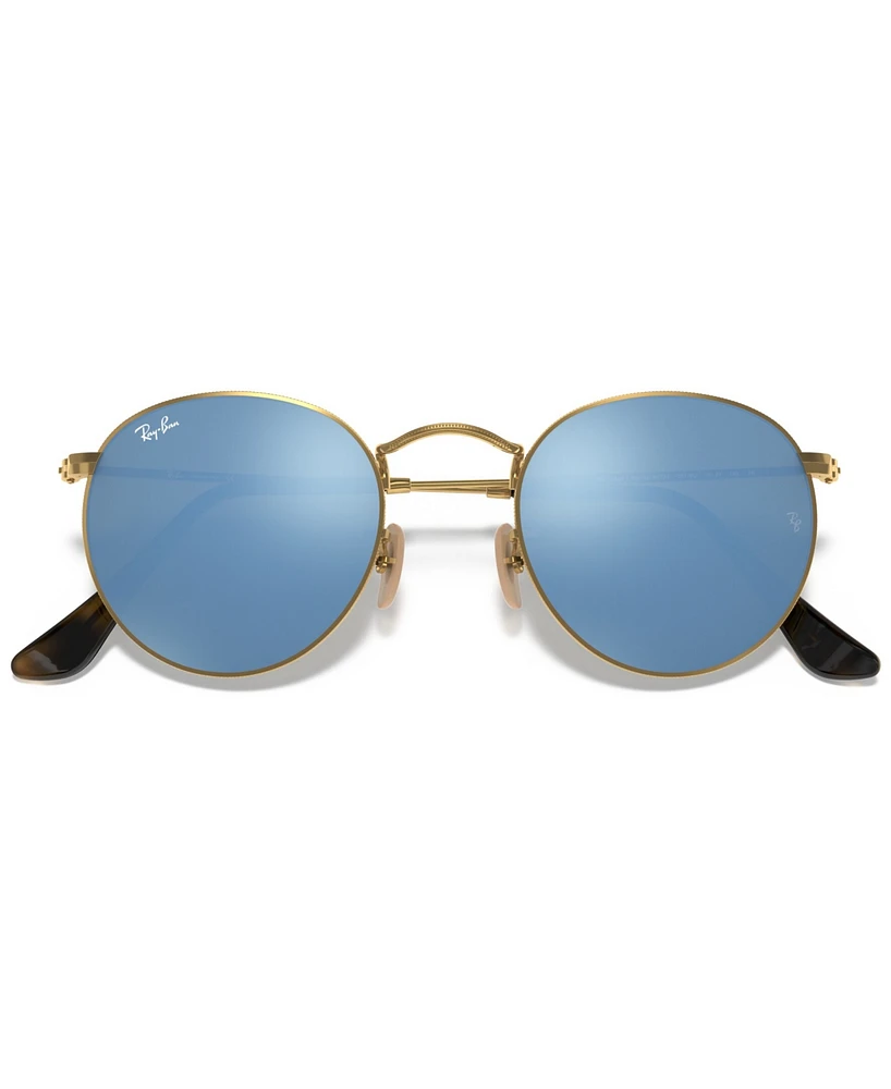 Ray-Ban Sunglasses, RB3447N Round Flat Lenses